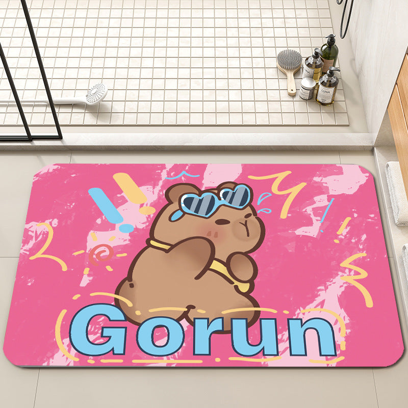 Cartoon Character Bath Mat