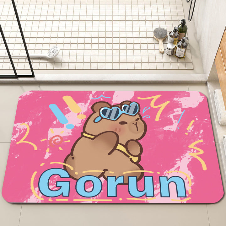 Cartoon Character Bath Mat