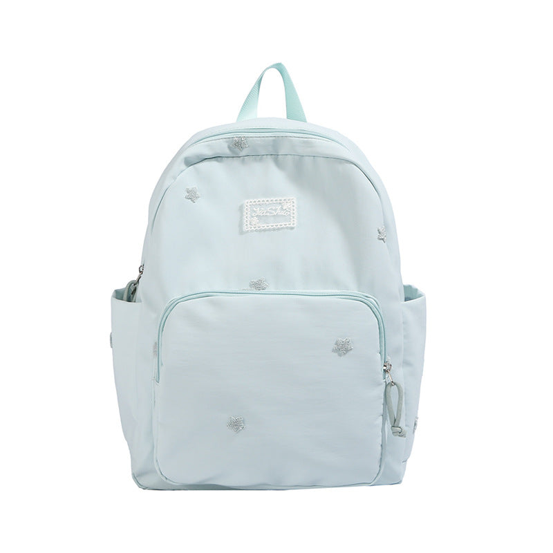 Embroidered Lightweight Casual Backpack Stornfield
