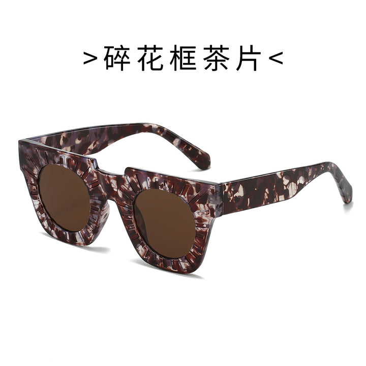 Ladies Fashion Sunglasses with Creative Geometric Frame Stornfield