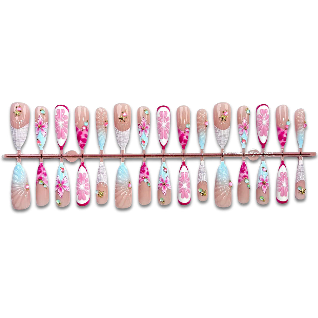 Artistic Decorative Press-On Nail Set 1790745449