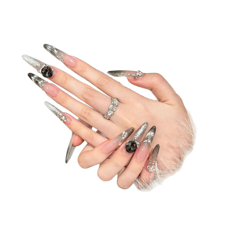 Artistic Press-On Nail Set Stornfield