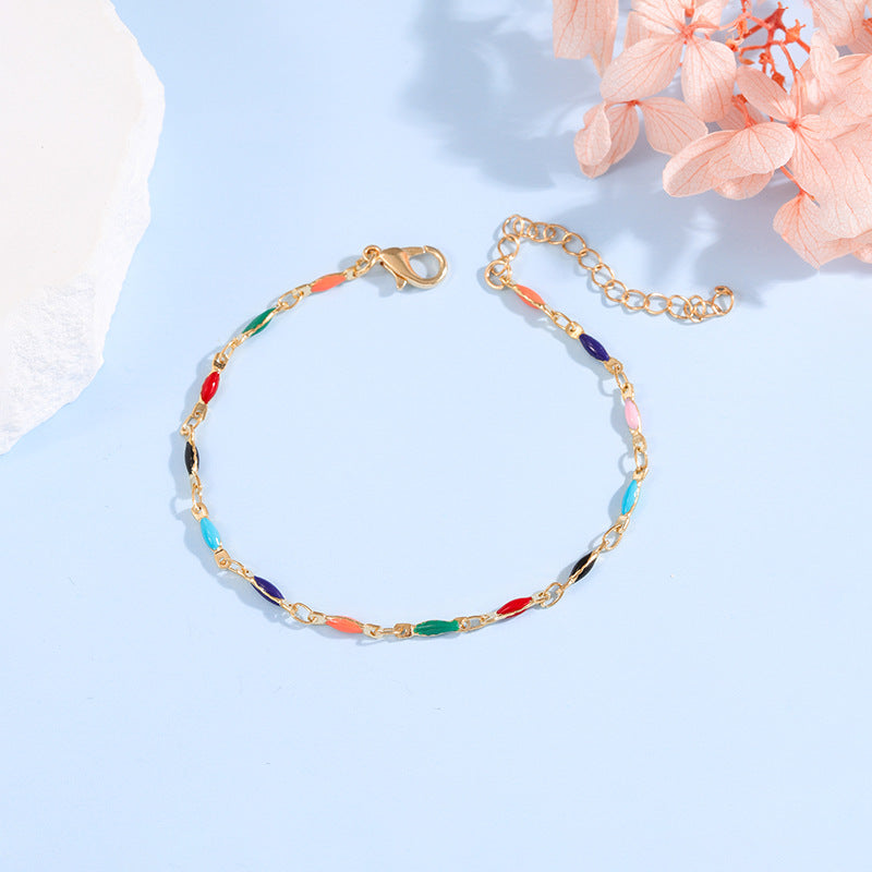 Elegant Adjustable Gemstone Chain Bracelet Stornfield