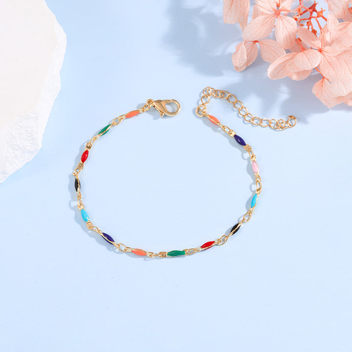 Elegant Adjustable Gemstone Chain Bracelet Stornfield