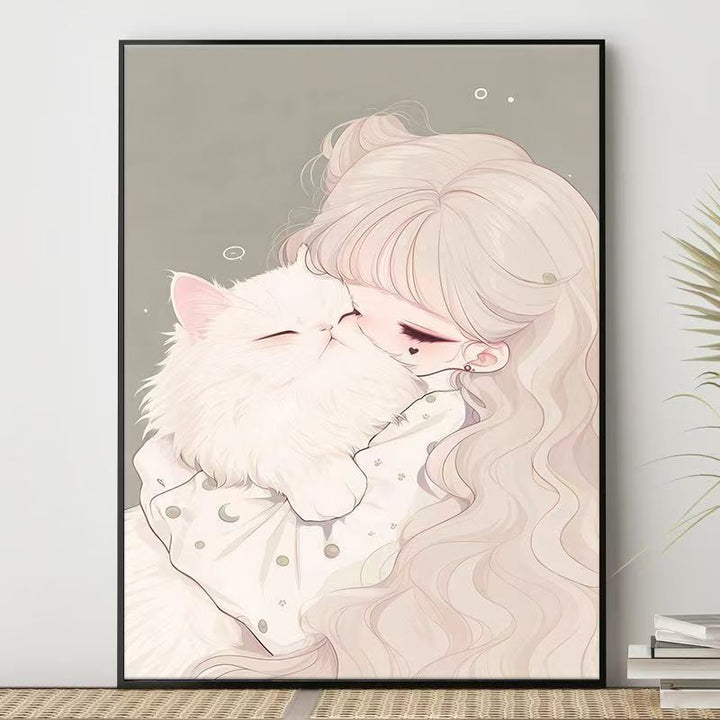 Cute Character Illustration Canvas Art Stornfield