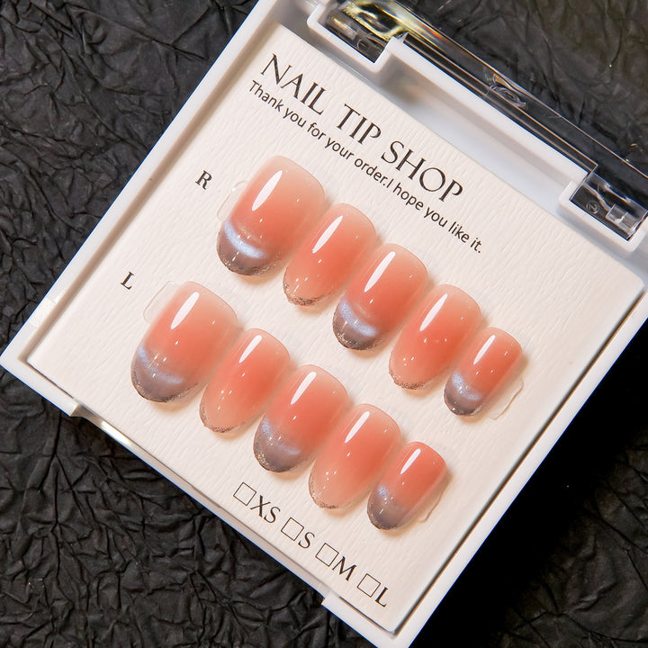 Ombre French Press-On Nail Tips
