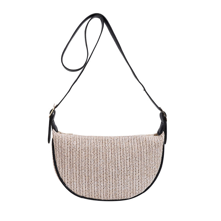 Vintage-Inspired Woven Crossbody Bag Stornfield