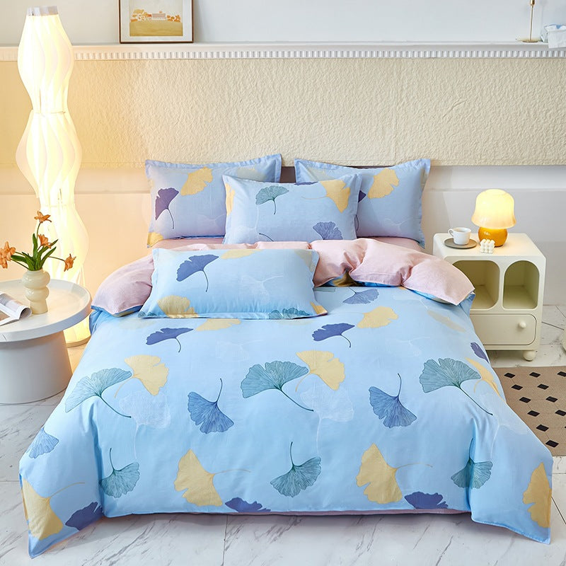 Cozy Heart Pattern Bedding Set