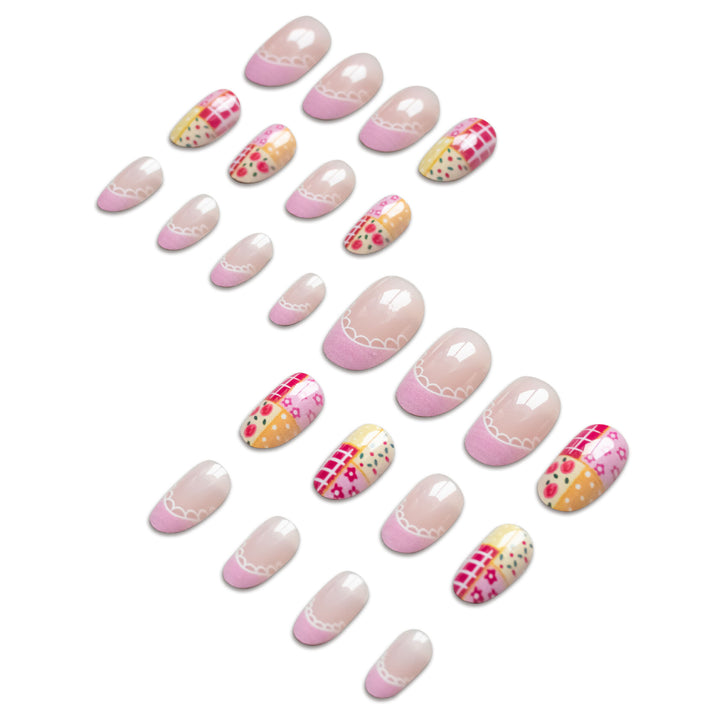 Artistic Patchwork Nail Art Kit