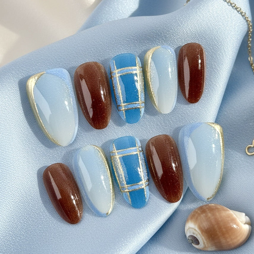 Glamorous Press-On Nail Art Collection