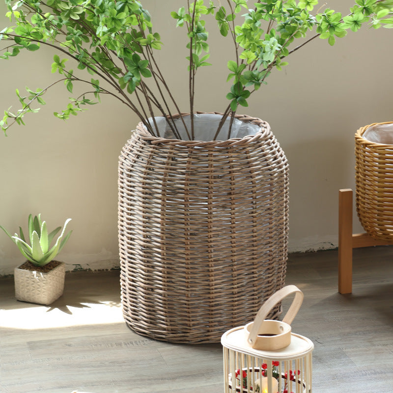 Rustic wicker basket Stornfield