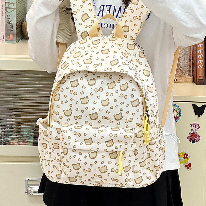 Adorable Character Print Backpack Stornfield