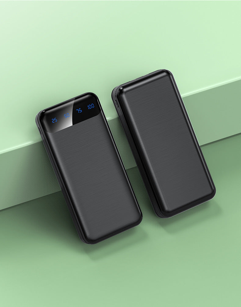 High-performance power bank with intelligent charging concept and digital display Stornfield