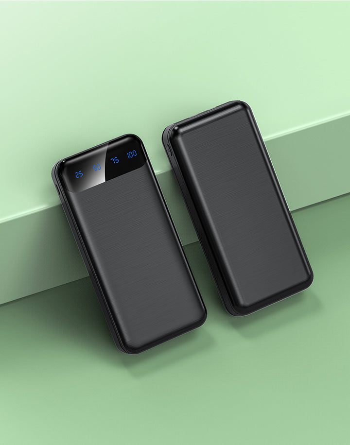 High-performance power bank with intelligent charging concept and digital display Stornfield