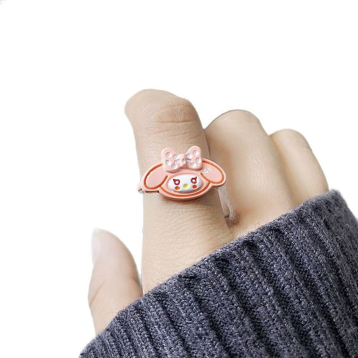 Playful ring with cheerful cartoon motif Stornfield