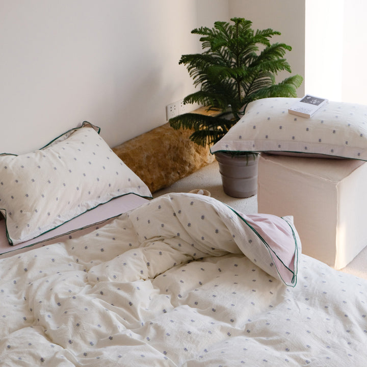 Elegant Embroidered Duvet Cover Set