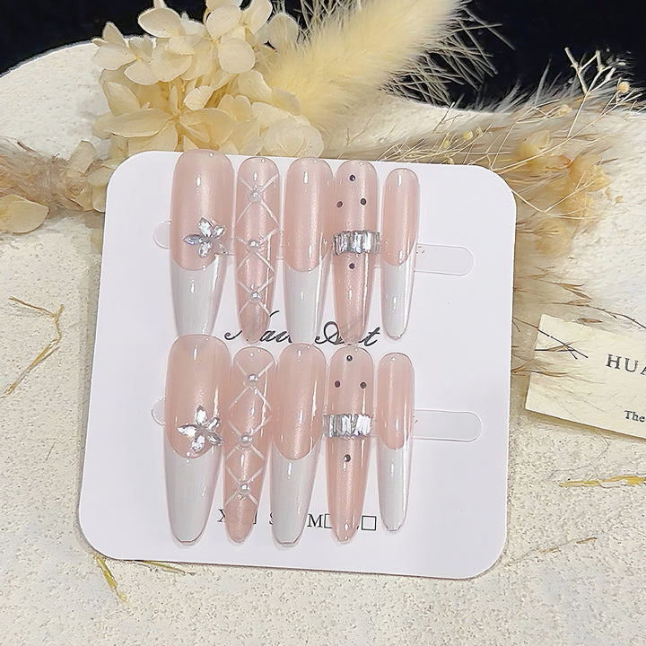 Premium Decorative Press-On Nails Stornfield