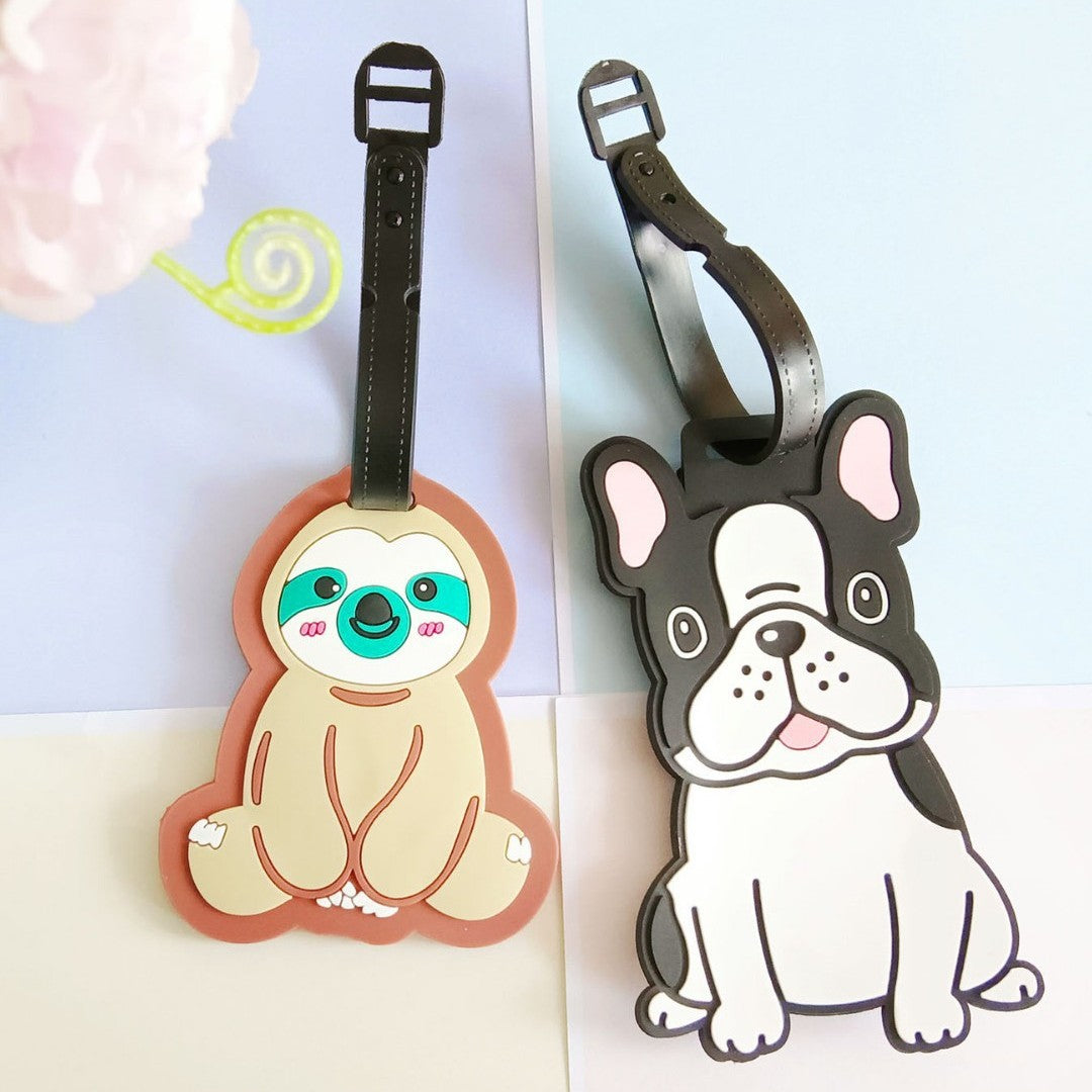 Unisex Cute French Bulldog Luggage Tag Stornfield