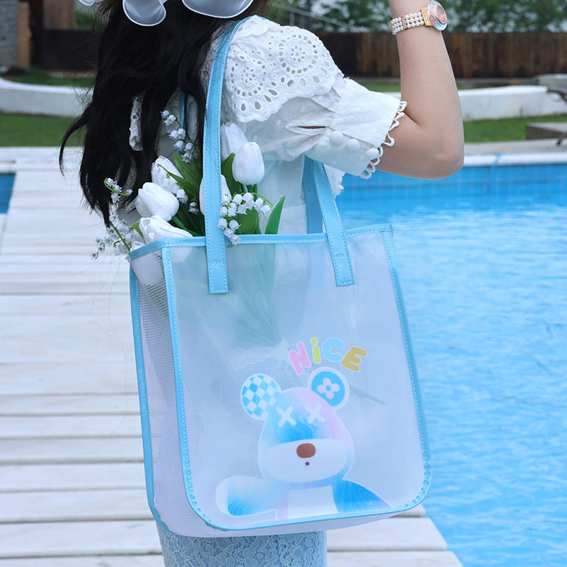 Leisure Handbag With Cute Bear Design Stornfield