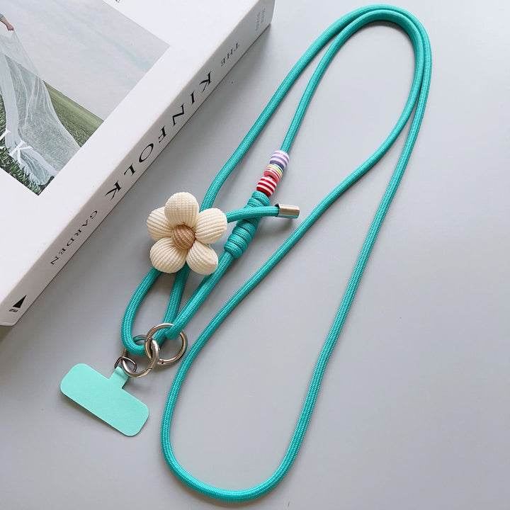 Decorative Flower Charm Phone Lanyard Stornfield