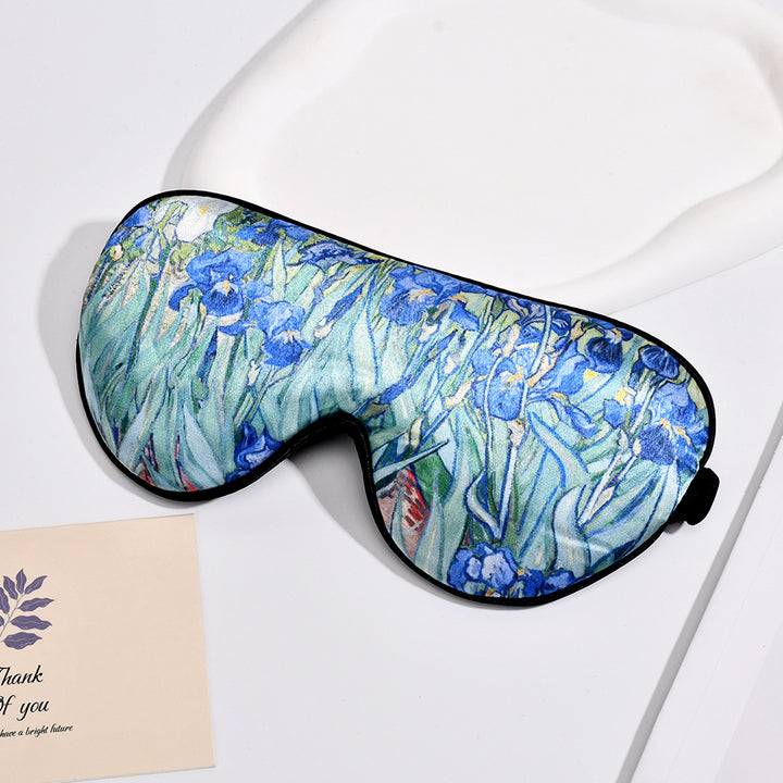 Unisex soft ergonomic sleep mask with contoured eye area and adjustable elastic band Stornfield