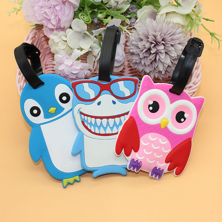 Unisex Cute Penguin Luggage Tag Stornfield