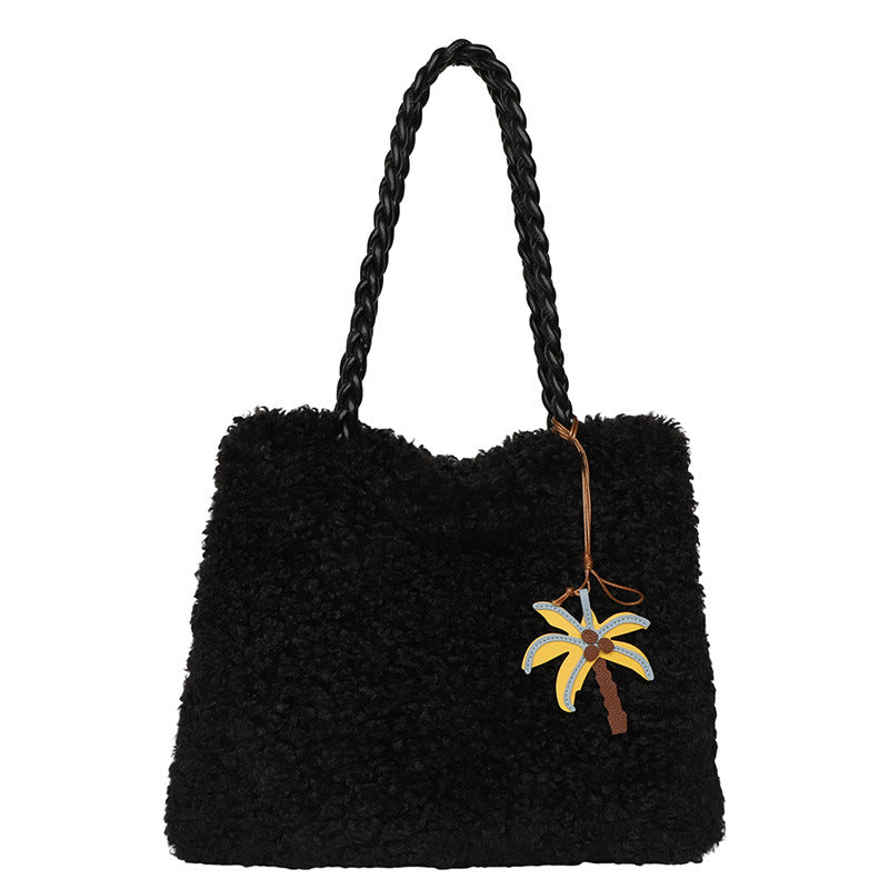 Cozy Textured Tote Bag