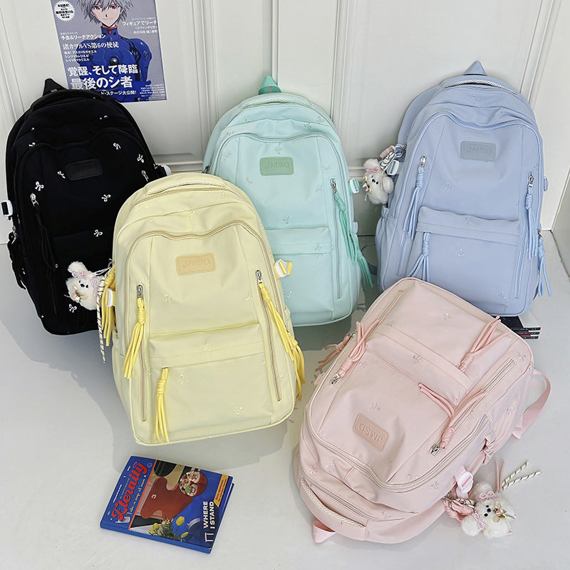 Stylish Embroidered Backpack Stornfield 1791205546