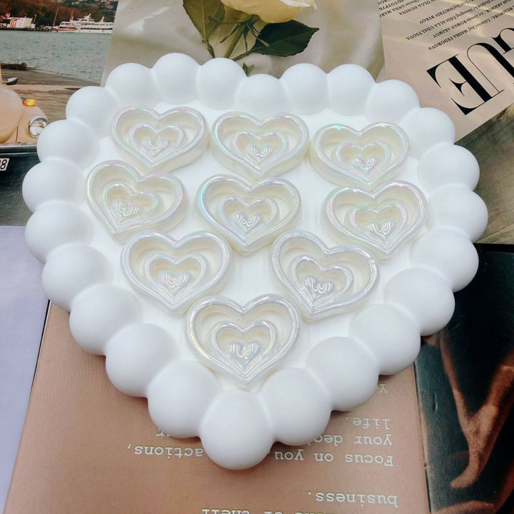 Decorative Heart-Shaped Resin Candle Holder Stornfield