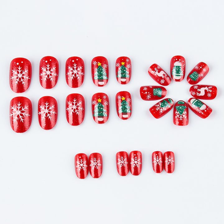 Festive Holiday Nail Art Design Stornfield
