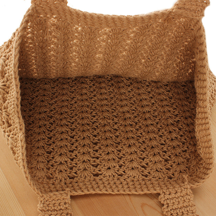 Braided Shopper Bag with Practical Inner Pouch Stornfield