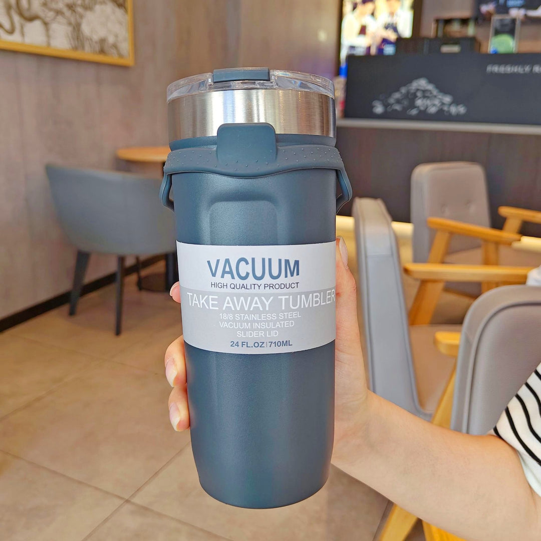 Women double-walled thermos mug with non-slip silicone base Stornfield