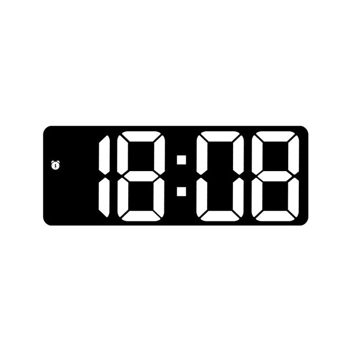 Digital LED clock with large display and colorful digits Stornfield