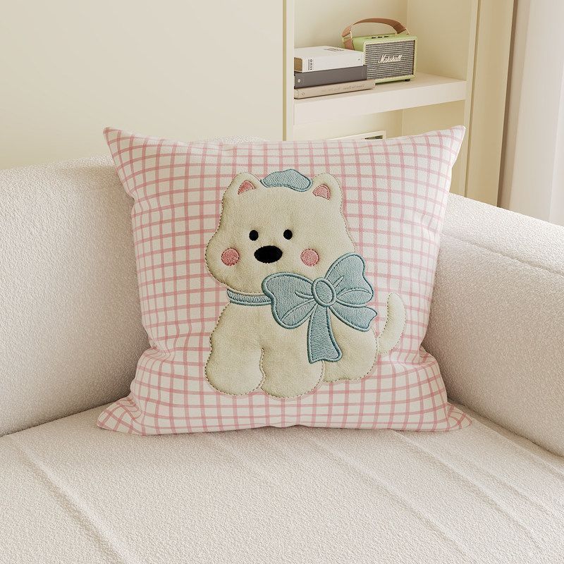 Decorative Pet-Themed Throw Pillow