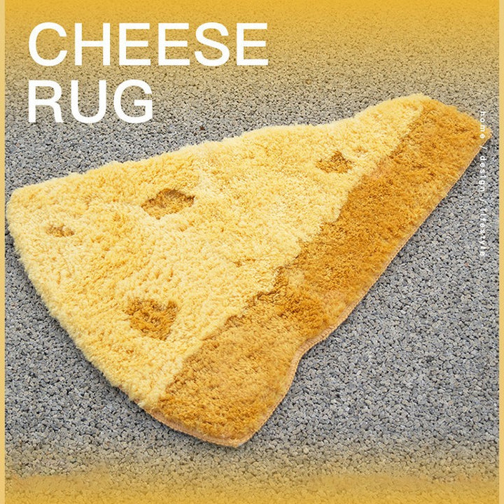 Decorative Cheese Shaped  Rug