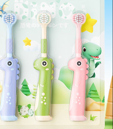 3D Character-Themed Soft-Bristle Toothbrush Set Stornfield