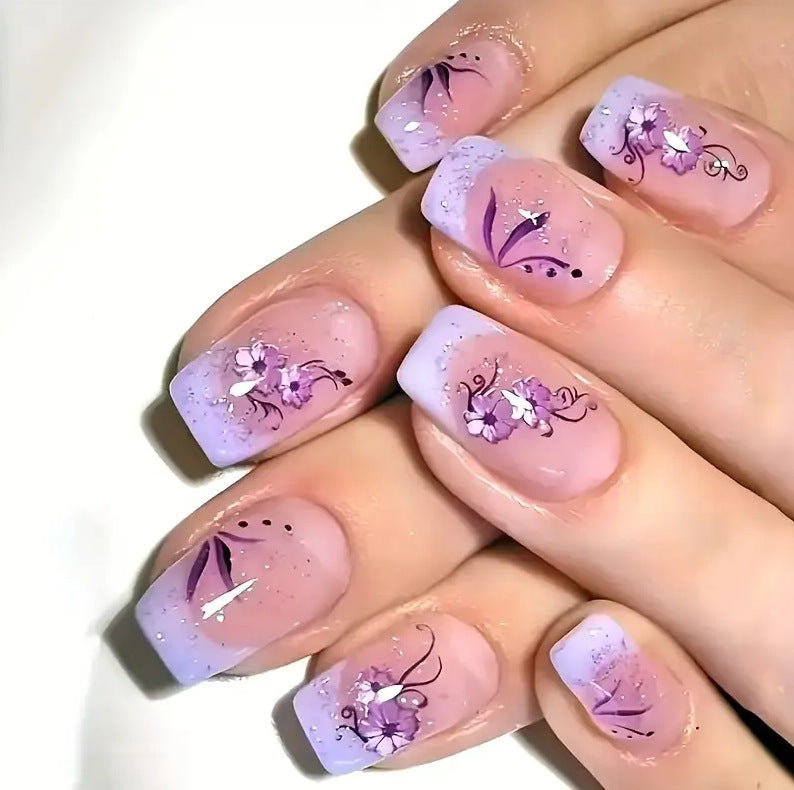 Floral-Themed Nail Art Set Stornfield