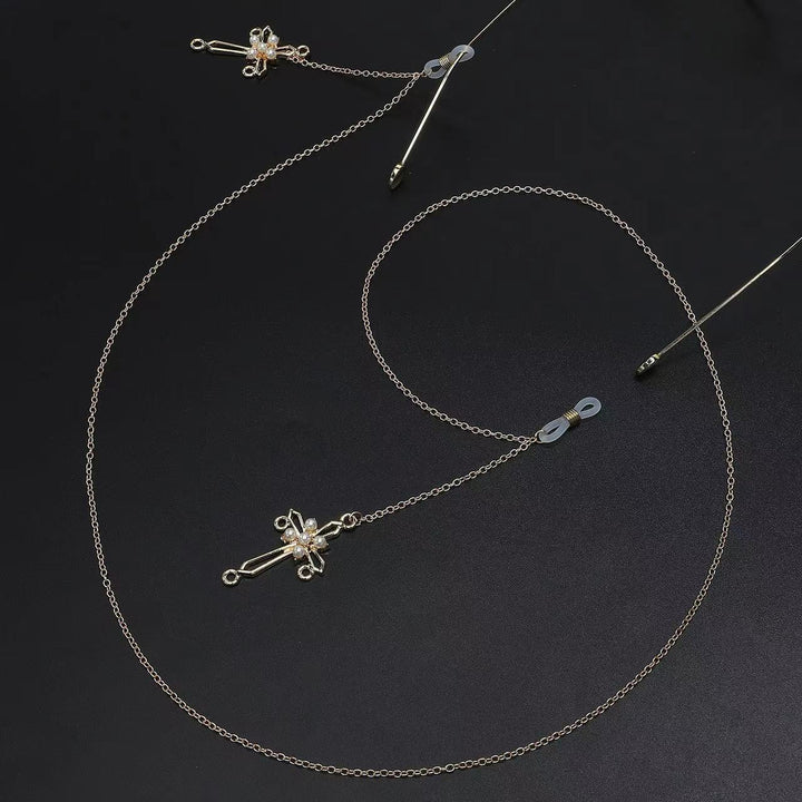 Cross Pendant Chain Earrings Stornfield