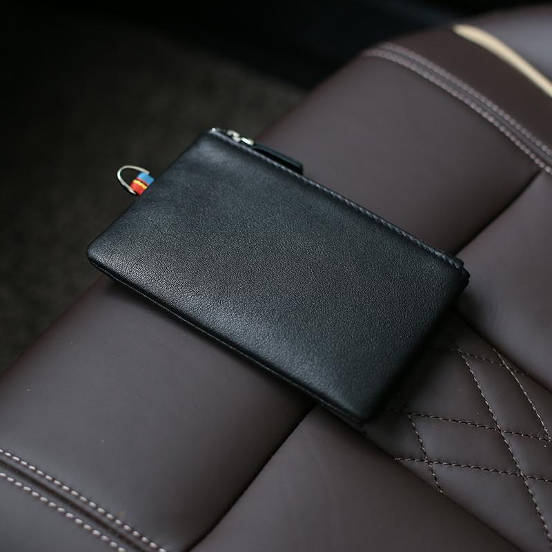 Zippered Leather Cardholder Stornfield