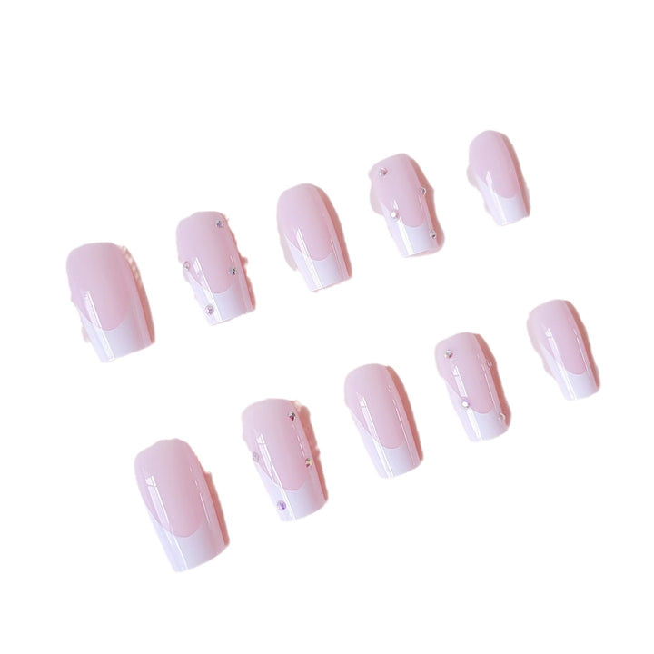 Nail Art Set with Glitter and Elegant Accents Stornfield