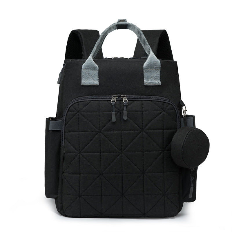 Multi-Pocket Quilted Backpack Stornfield