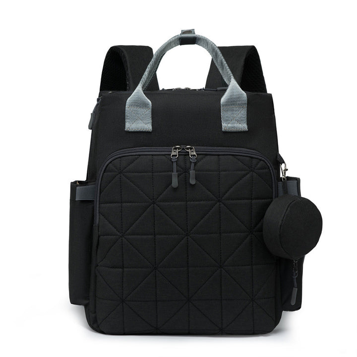 Multi-Pocket Quilted Backpack Stornfield