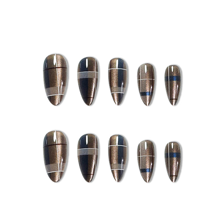 Stylish Geometric Nail Art Extensions Stornfield