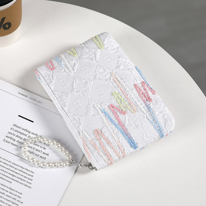 Textured Fabric Clutch