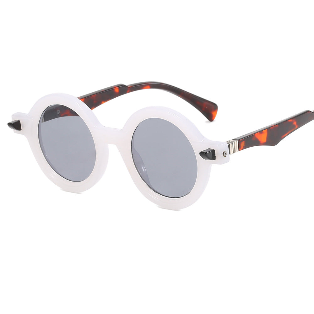 Women's fashionable round glasses with luxurious design Stornfield