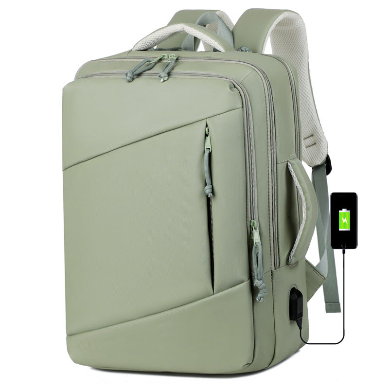 Functional travel backpack with separate laptop compartment and ergonomic design Stornfield