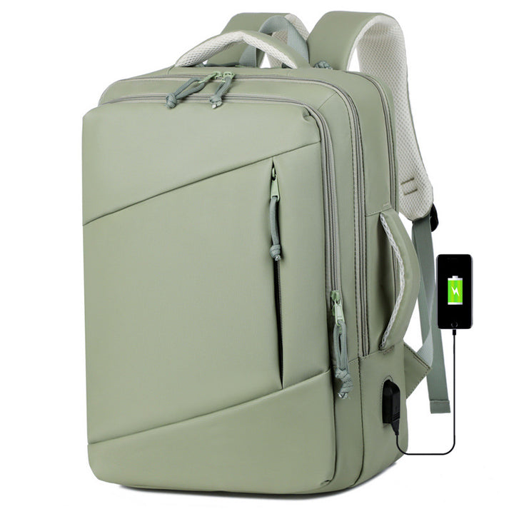 Functional travel backpack with separate laptop compartment and ergonomic design Stornfield