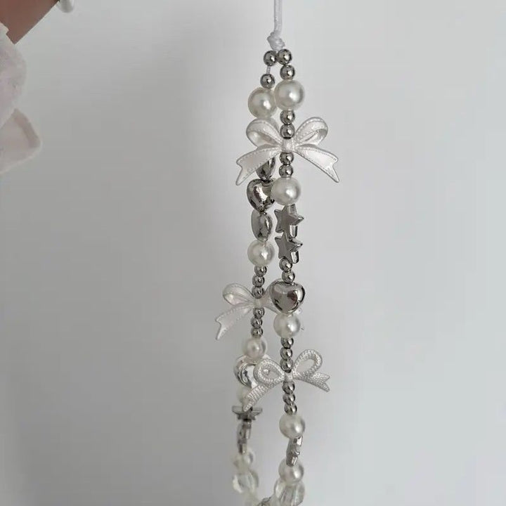 Elegant Beaded Charm Phone Lanyard Stornfield