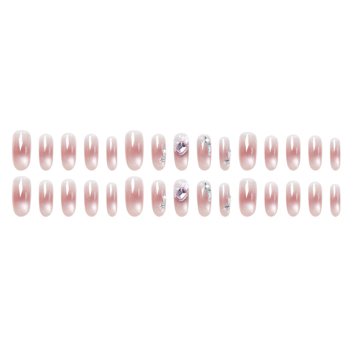 Nail art set with glamorous 3D applications and elegant floral decorations Stornfield