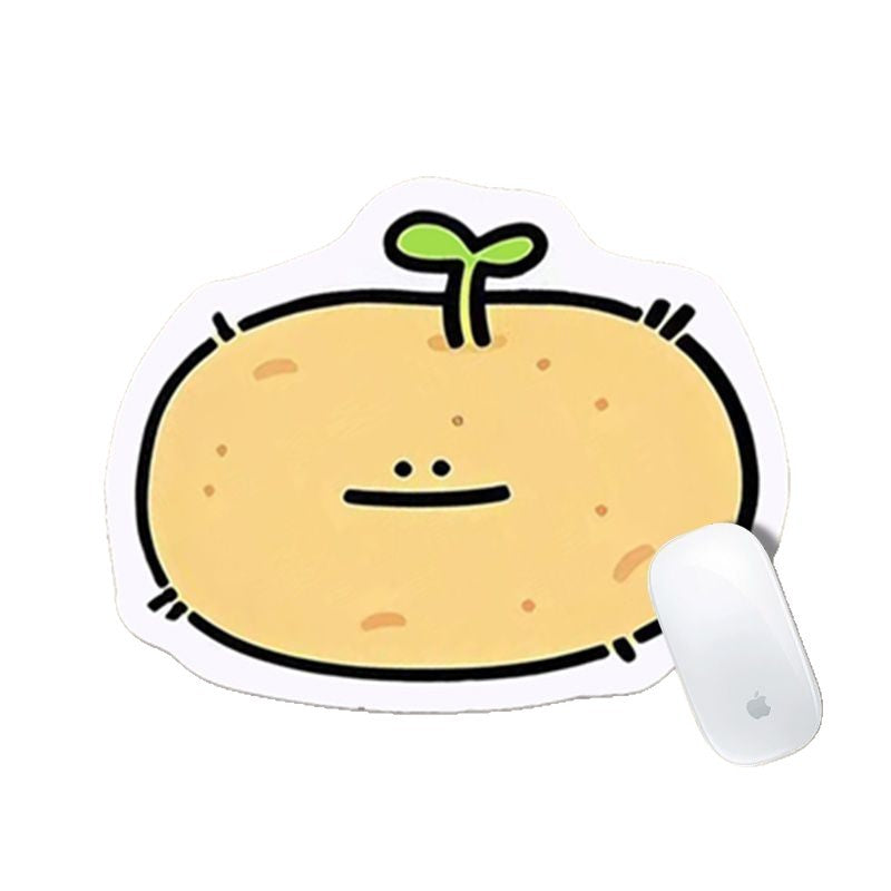 Cute Potato Character Mouse Pad